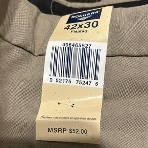 Dockers Pants -42x30 NWT